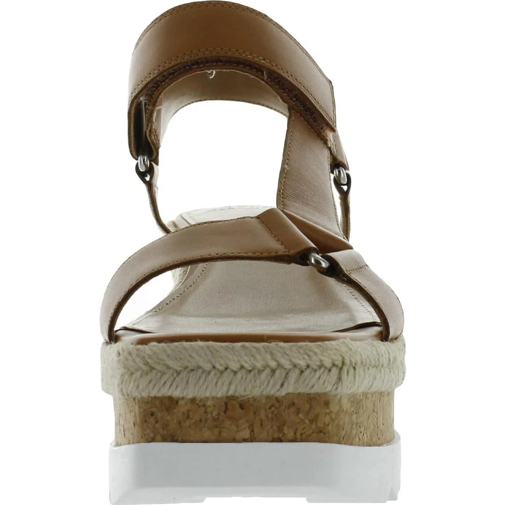 商品Marc Fisher|Marc Fisher LTD Womens Gylian Leather Square Toe Platform Sandals,价格¥131,第3张图片详细描述
