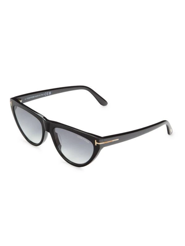 商品Tom Ford|56MM Cat Eye Sunglasses,价格¥860,第2张图片详细描述