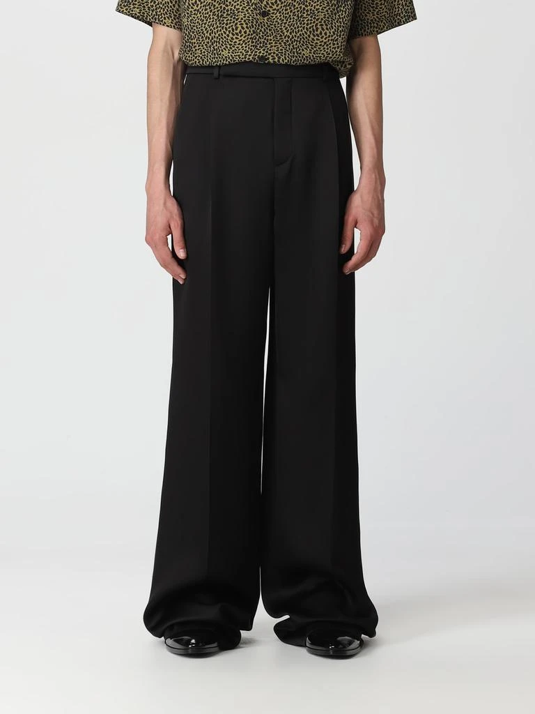 商品Yves Saint Laurent|Saint Laurent trousers in silk satin,价格¥14763,第1张图片