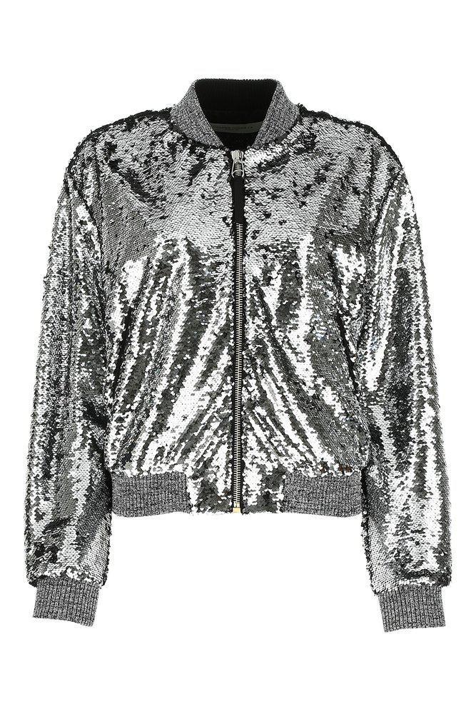 商品Golden Goose|Golden Goose Deluxe Brand Sequins Bomber Jacket,价格¥3651,第1张图片