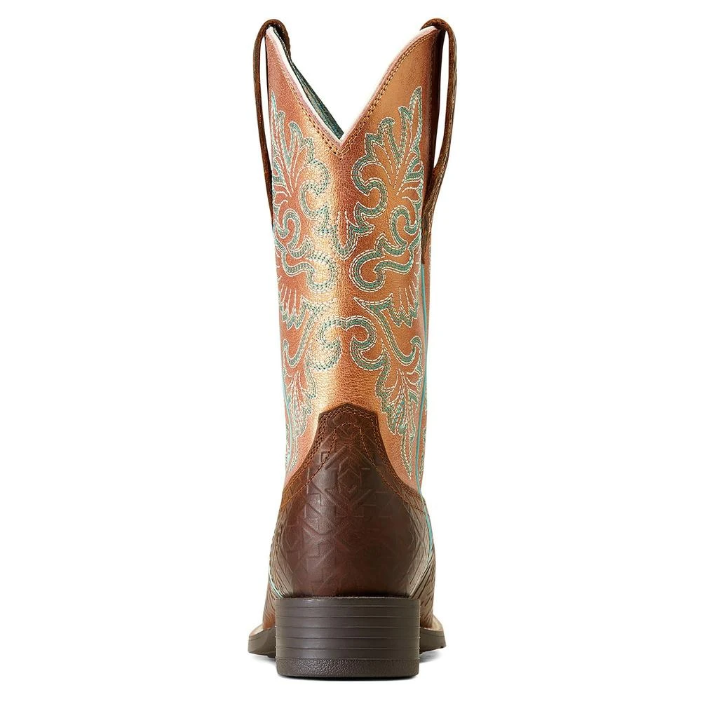 商品Ariat|Round Up Wide Square Toe StretchFit Western Boot,价格¥1522,第5张图片详细描述