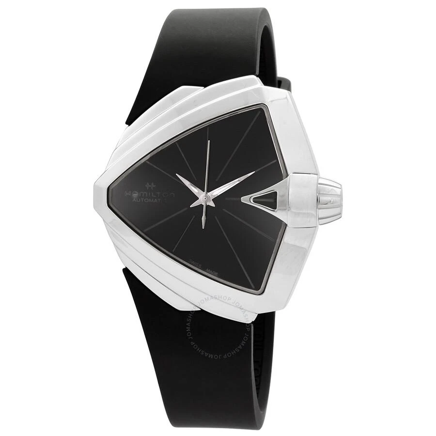 商品Hamilton|Ventura Automatic Black Dial Men's Watch H24105330,价格¥6208,第1张图片