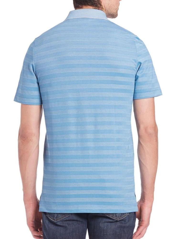 商品Saks Fifth Avenue|COLLECTION Striped Pima Cotton Blend Polo,价格¥276,第2张图片详细描述