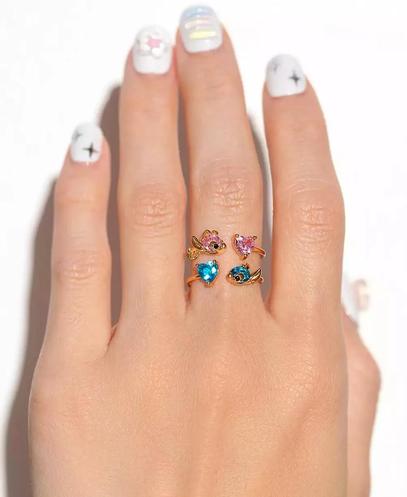 商品Girls Crew|Disney Crystal Lilo Stitch Angel Ring,价格¥294,第2张图片详细描述