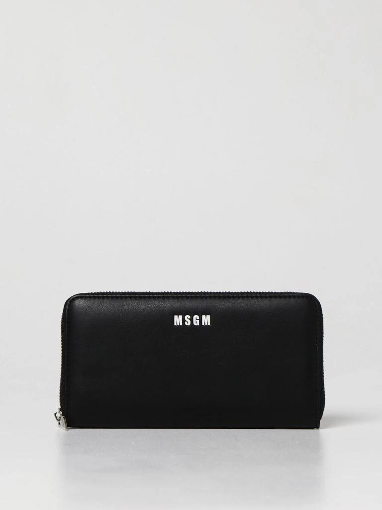 商品MSGM|Msgm continental wallet with logo,价格¥1191,第1张图片