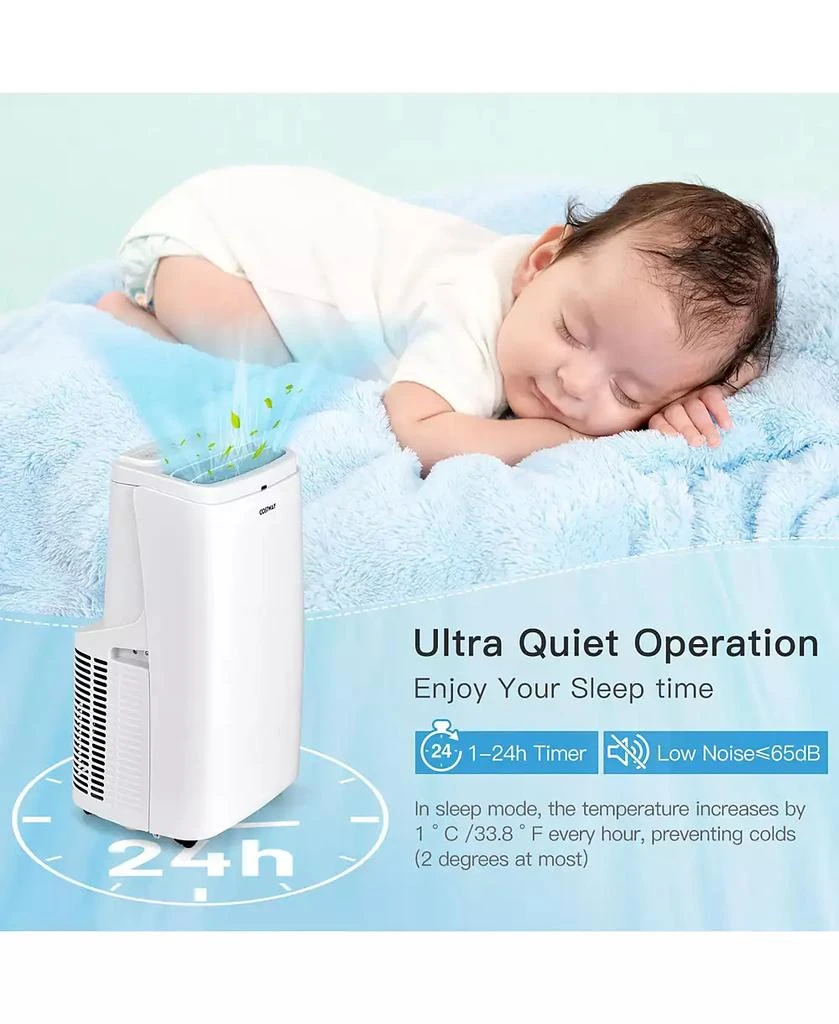 12000BTU Portable Air Conditioner 3-in-1 Air Cooler Fan Dehumidifier w/ Remote 商品