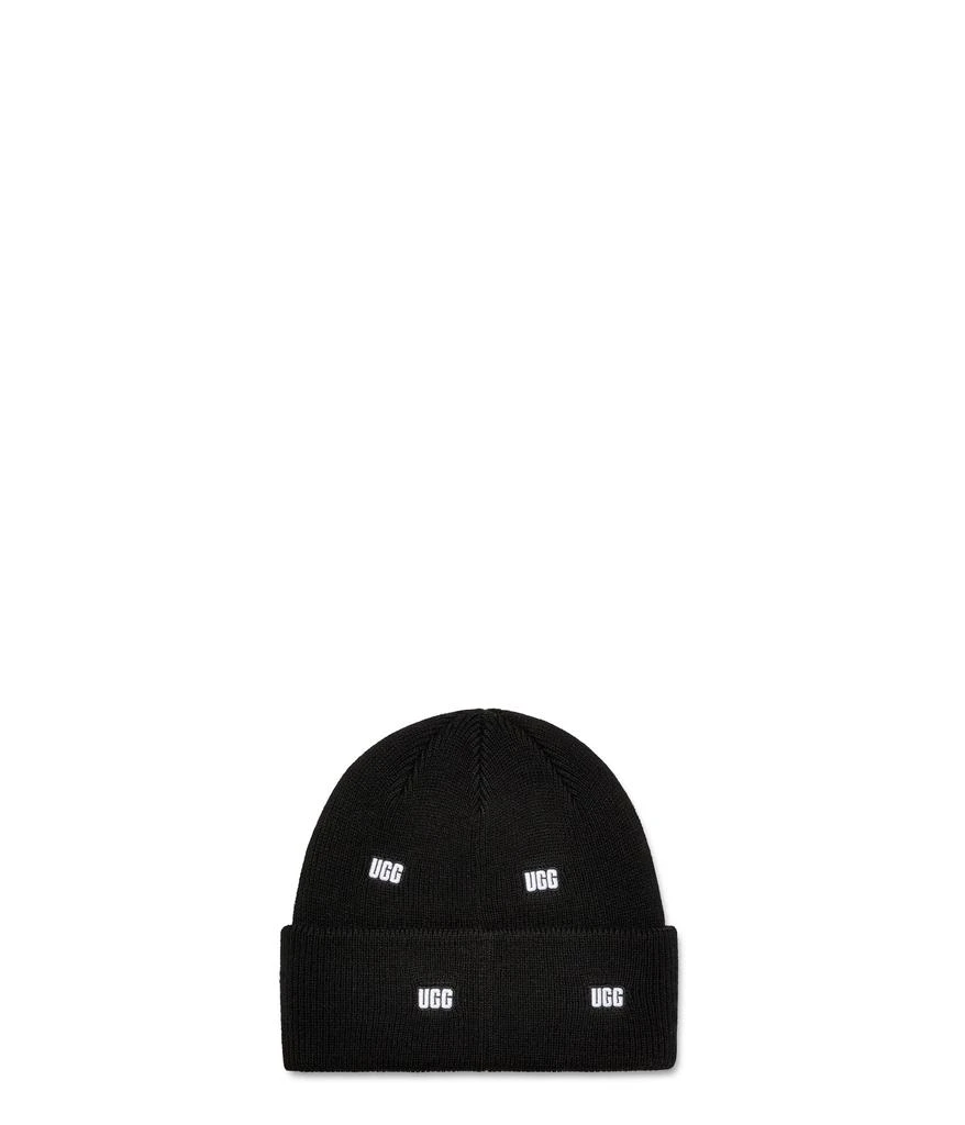 商品UGG|Scattered UGG Logo Beanie,价格¥289,第2张图片详细描述