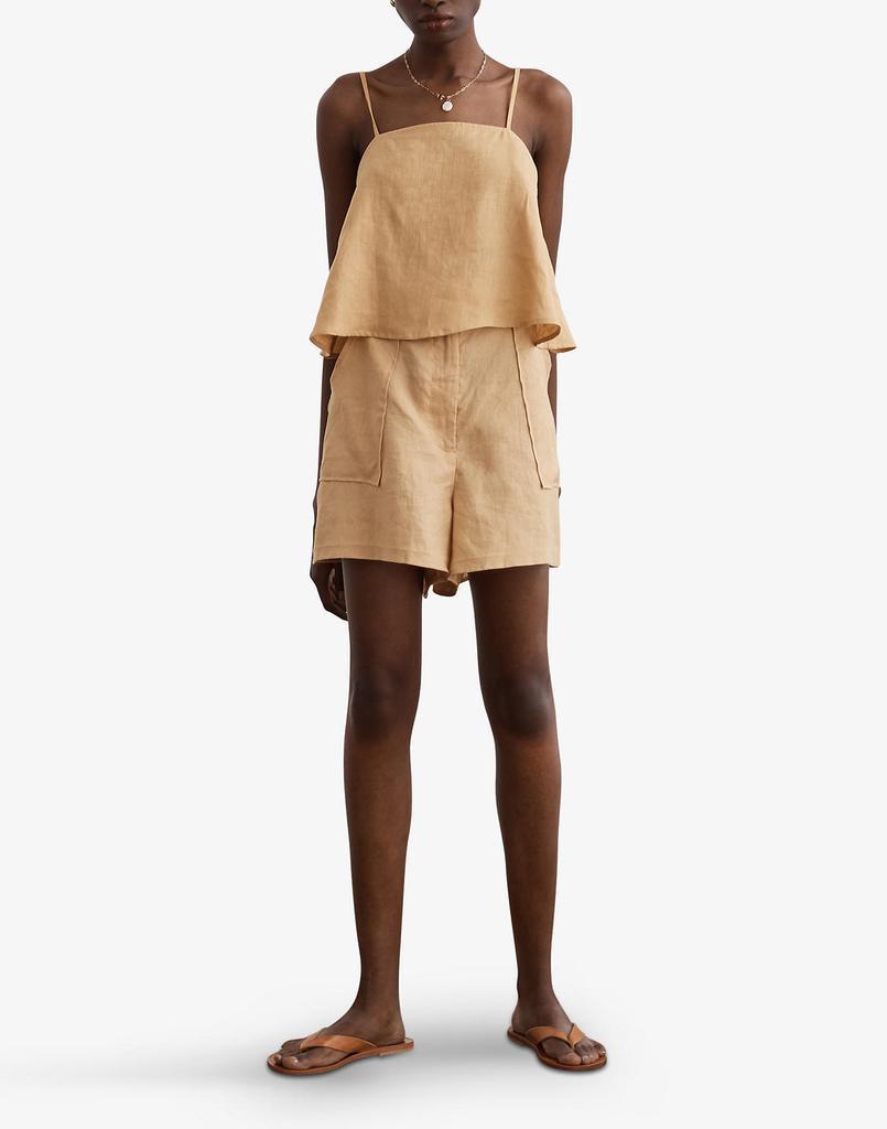 商品Madewell|Sancia Linen Ria Shorts,价格¥891,第5张图片详细描述