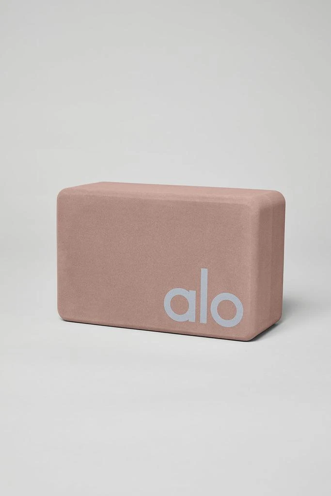 商品Alo|Uplifting Yoga Block - Smoky Quartz/Silver,价格¥231,第2张图片详细描述