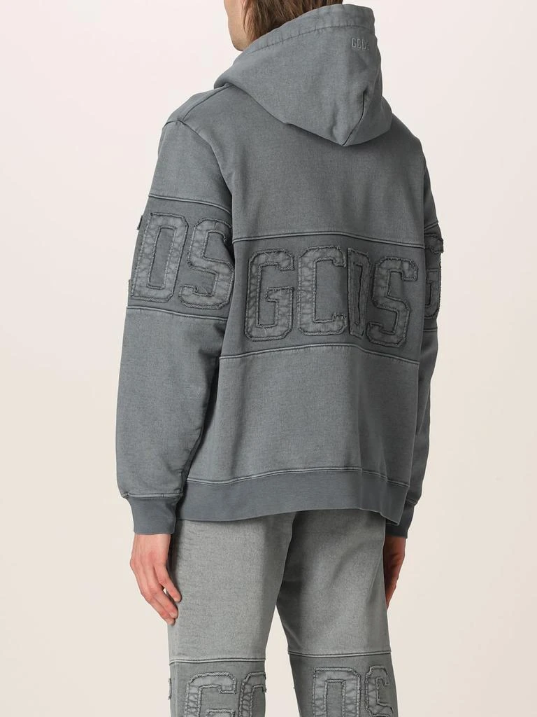 商品GCDS|Gcds overdyed cotton sweatshirt with logo,价格¥2671,第3张图片详细描述