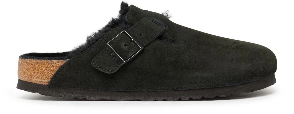 商品Birkenstock|Boston Fell 皮革穆勒鞋,价格¥1531,第1张图片