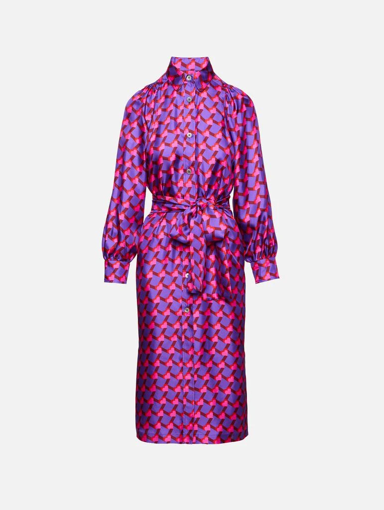 商品ODEEH|Belted Heart Print Dress,价格¥3812,第1张图片