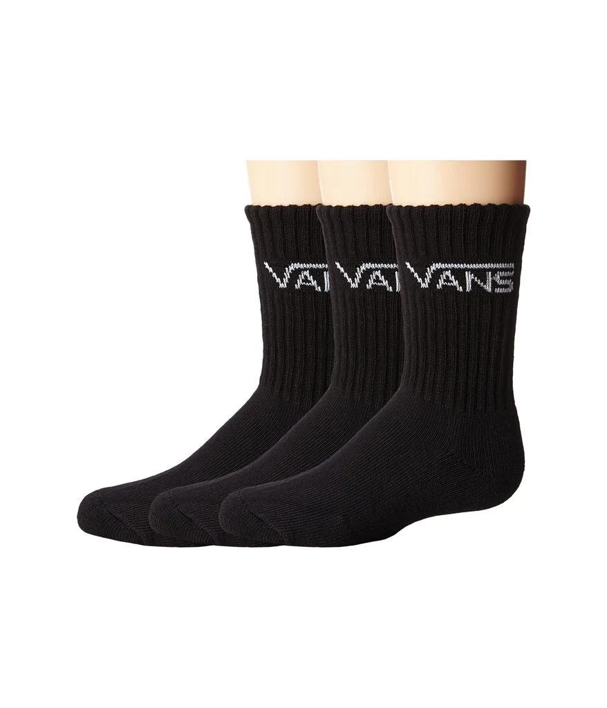 商品Vans|Classic Crew 3-Pair Pack (Toddler/Little Kid/Big Kid),价格¥78,第1张图片