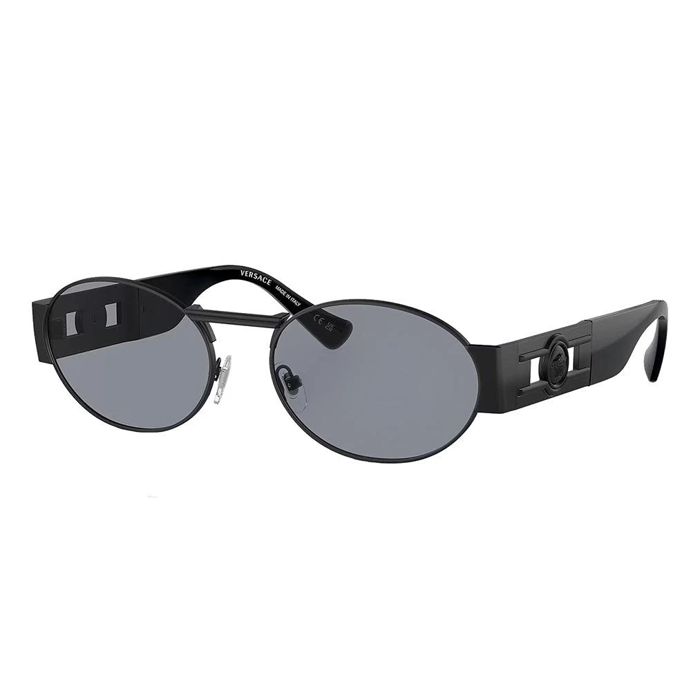 商品Versace|ICONIC VE 2264 1261/1 56mm Unisex Oval Sunglasses,价格¥1841,第1张图片