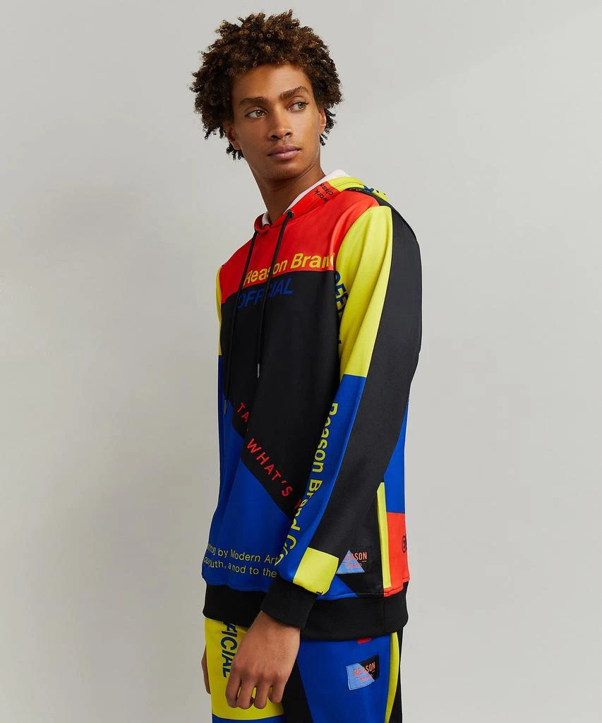 商品Reason Clothing|Take Whats Yours Color Block Logo Hoodie,价格¥111,第3张图片详细描述