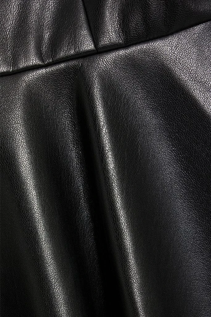 商品Alice + Olivia|Rome faux leather mini dress,价格¥1640,第4张图片详细描述