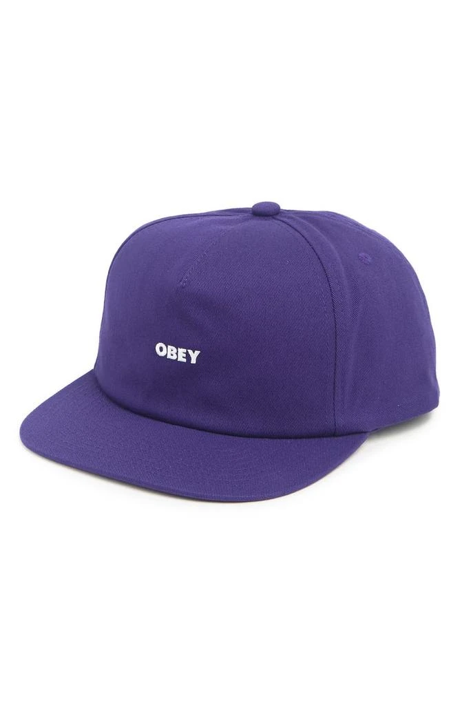 商品Obey|Bold Baseball Cap,价格¥101,第1张图片