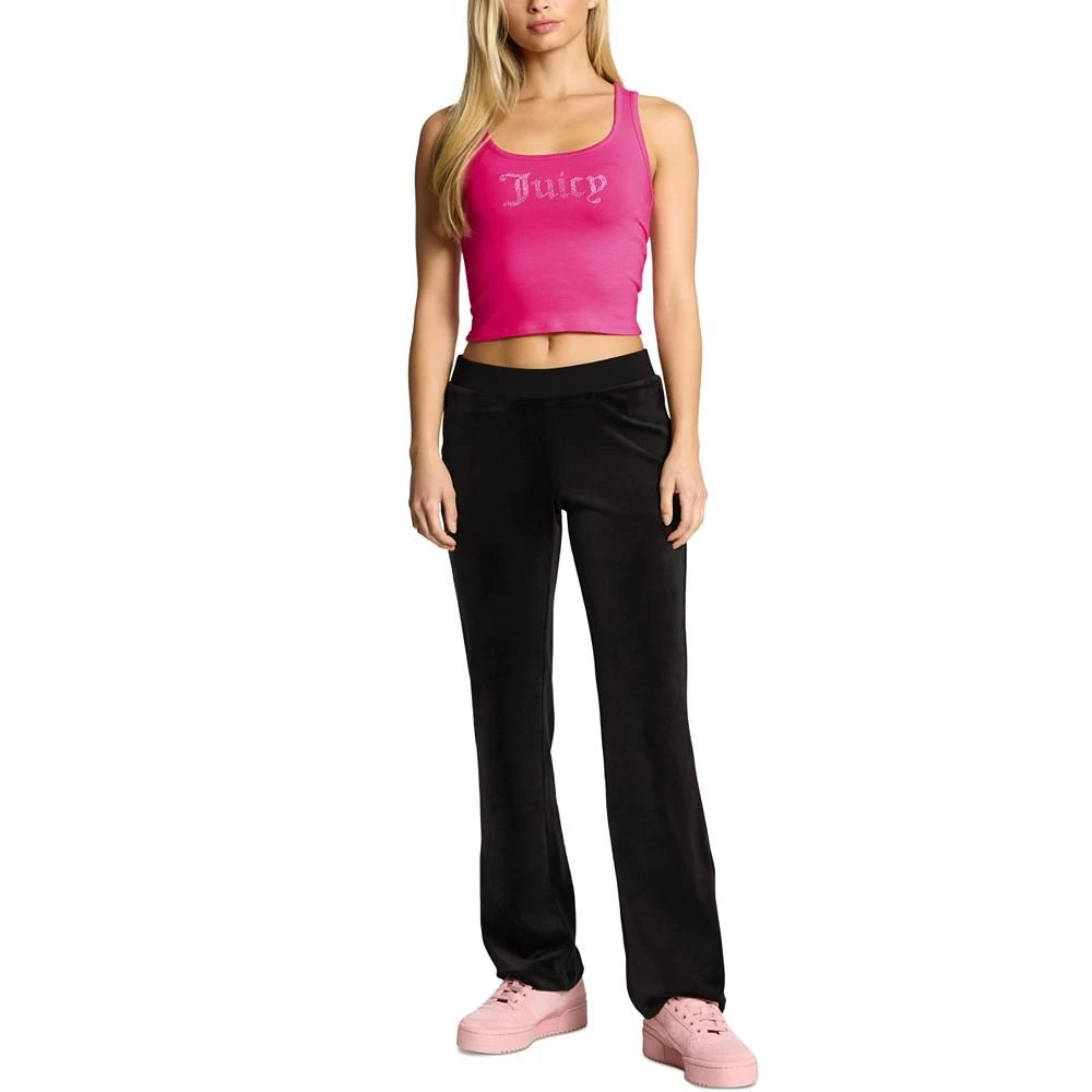 商品Juicy Couture|Women's Cotton Embellished Tank Top,价格¥174,第4张图片详细描述
