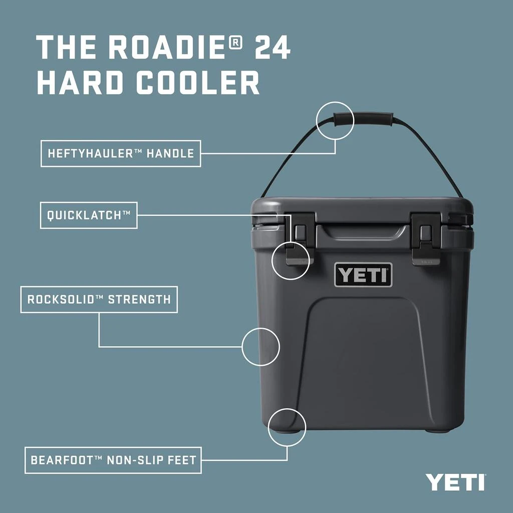 商品YETI|雪人 Roadie 24 保温箱/冰桶,价格¥1878-¥3748,第2张图片详细描述