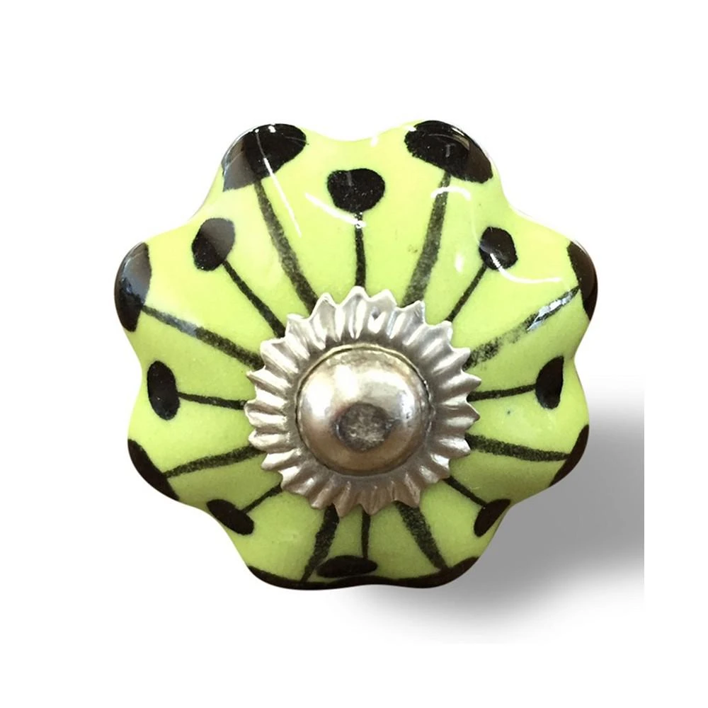 商品KNOB-IT|Handpainted Ceramic Knob Set of 12,价格¥471,第2张图片详细描述