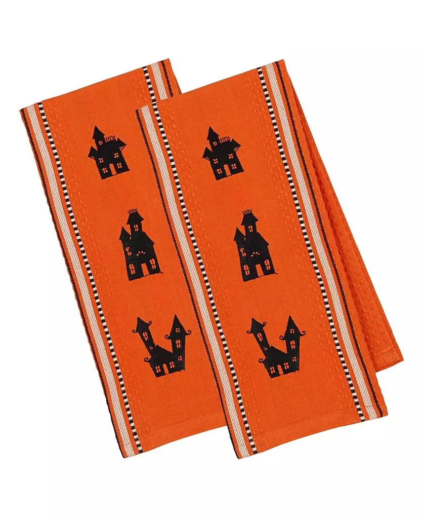 商品Design Imports|Haunted Houses Embroidered Dishtowel,价格¥157,第1张图片