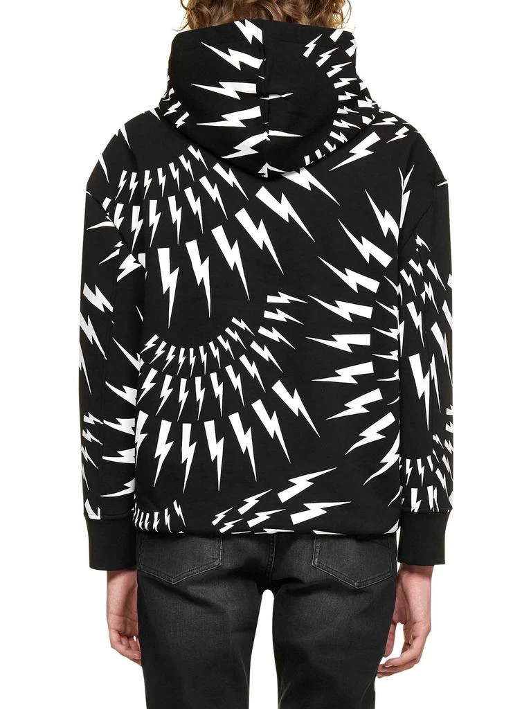 商品Neil Barrett|Neil Barrett Crazy Bolts Drawstring Hoodie,价格¥5082,第4张图片详细描述