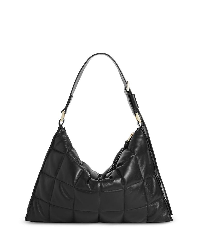 Edbury Quilted Leather Shoulder Bag商品第5张图片规格展示