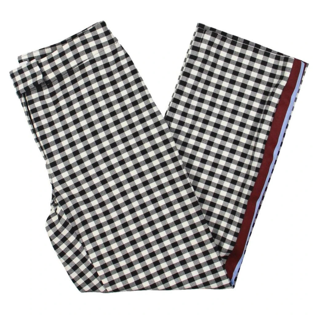 商品Derek Lam|Derek Lam 10 Crosby Womens Checked Semi Formal Straight Leg Pants,价格¥267,第1张图片