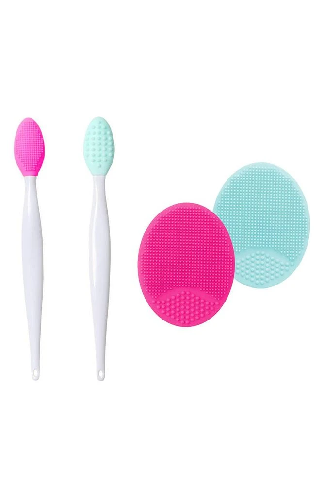 商品Upper Canada Soaps|Flawless Skin Silicone Face & Lip Care 4-Piece Set,价格¥56,第1张图片
