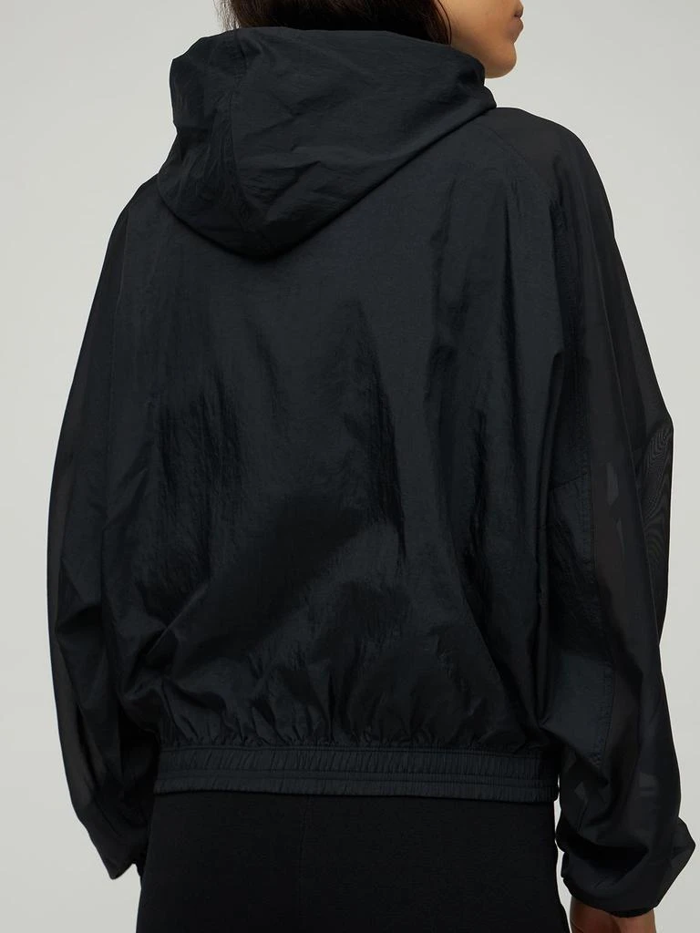 商品Reebok|Logo Tech Windbreaker W/ Sheer Sleeves,价格¥376,第2张图片详细描述