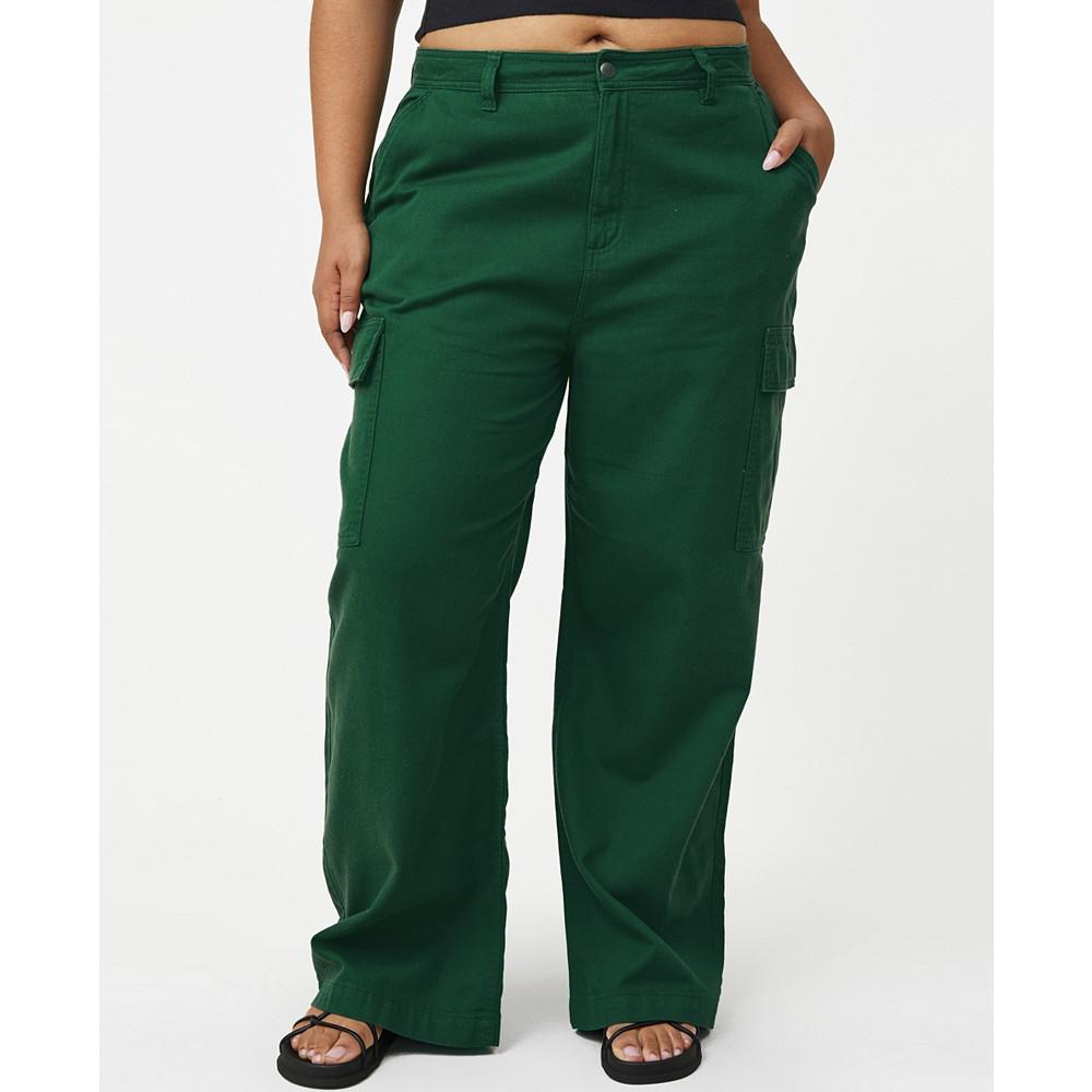 Trendy Plus Size Bobbie Cargo Pants商品第1张图片规格展示