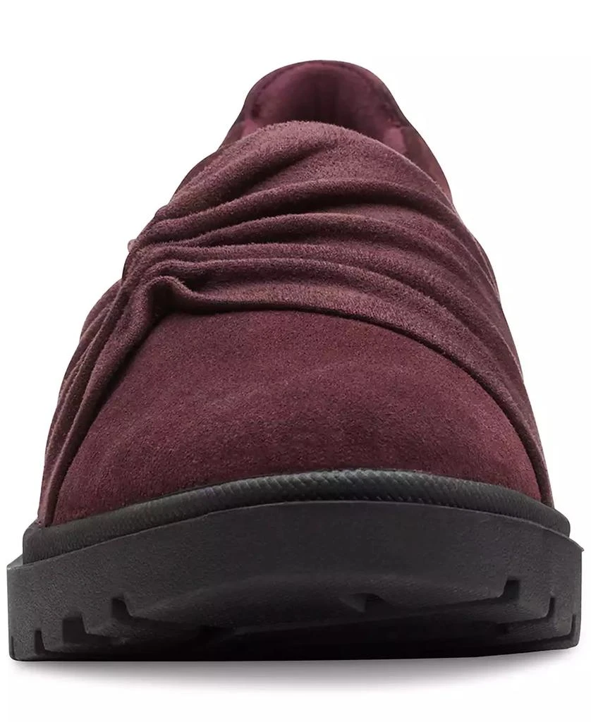 商品Clarks|Women's Calla Style Ruched Slip-On Flats,价格¥306,第3张图片详细描述