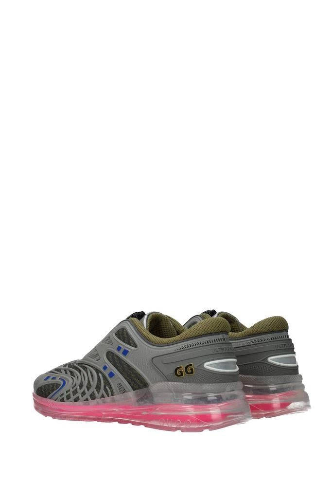 商品Gucci|Sneakers Rubber Gray Fluo Pink,价格¥2720,第4张图片详细描述