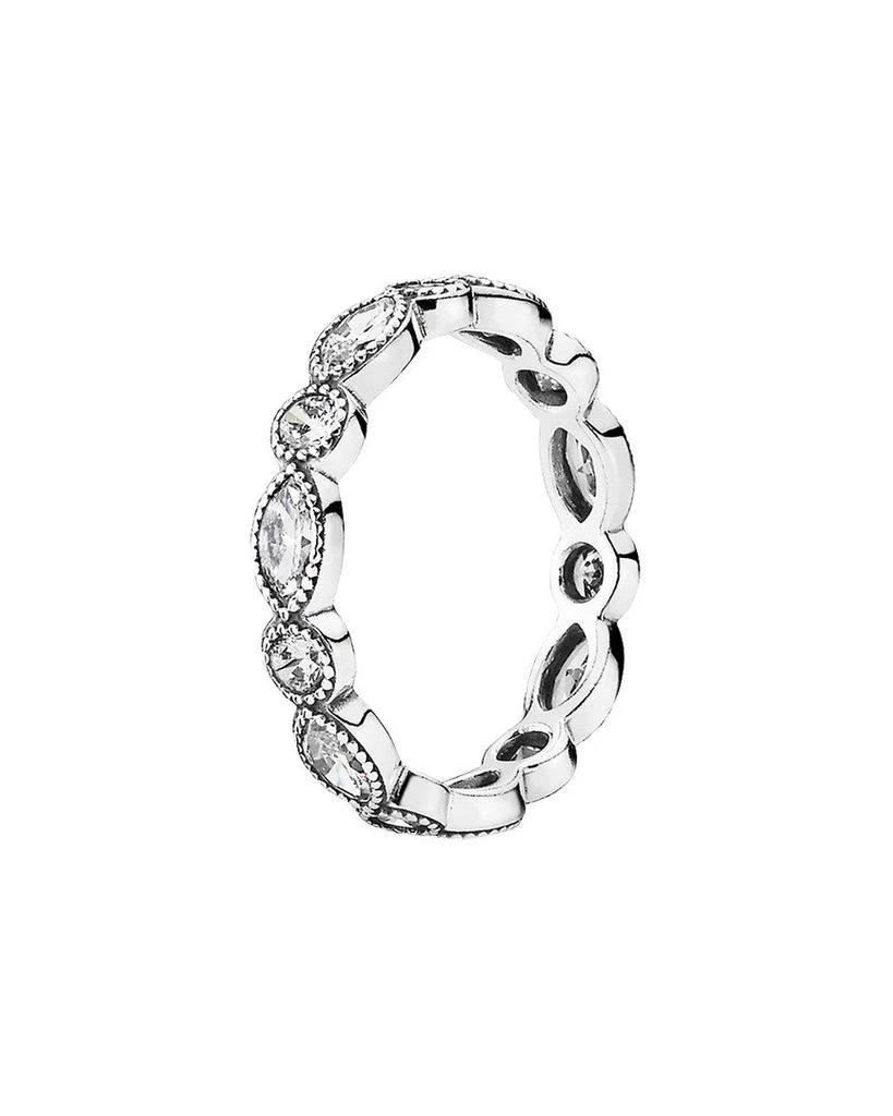 商品PANDORA|Pandora Silver CZ Alluring Brilliant Marquise Stackable Ring,价格¥317,第1张图片