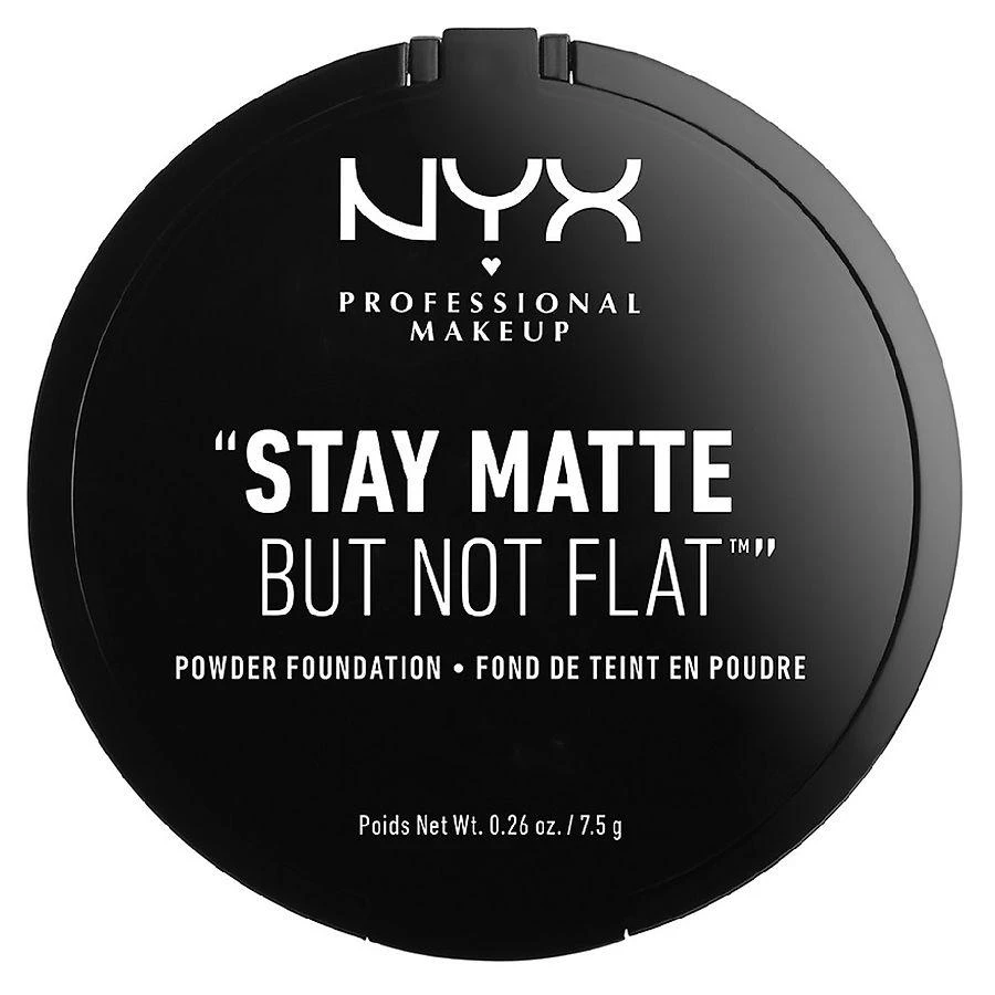 商品NYX Professional Makeup|Stay Matte But Not Flat Pressed Powder Foundation,价格¥71,第3张图片详细描述
