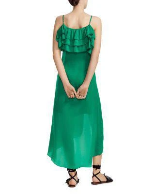 商品Maje|Rovanta Ruffle Midi Dress,价格¥1111,第2张图片详细描述