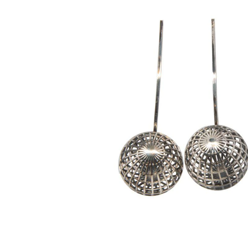 商品Aelia Selection|Kinesis Movement Earrings Silver Plated,价格¥4016,第1张图片