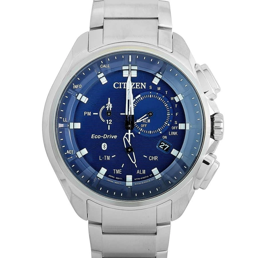 商品Citizen|Proximity Perpetual Alarm Chronograph Quartz Blue Dial Men's Watch BZ1021-54L,价格¥2234,第1张图片