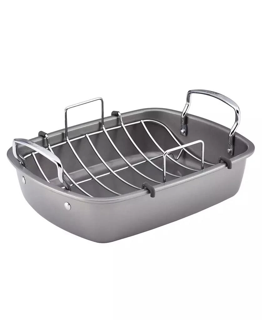 商品Circulon|Nonstick 17" x 13" Roaster with U-Rack,价格¥386,第1张图片