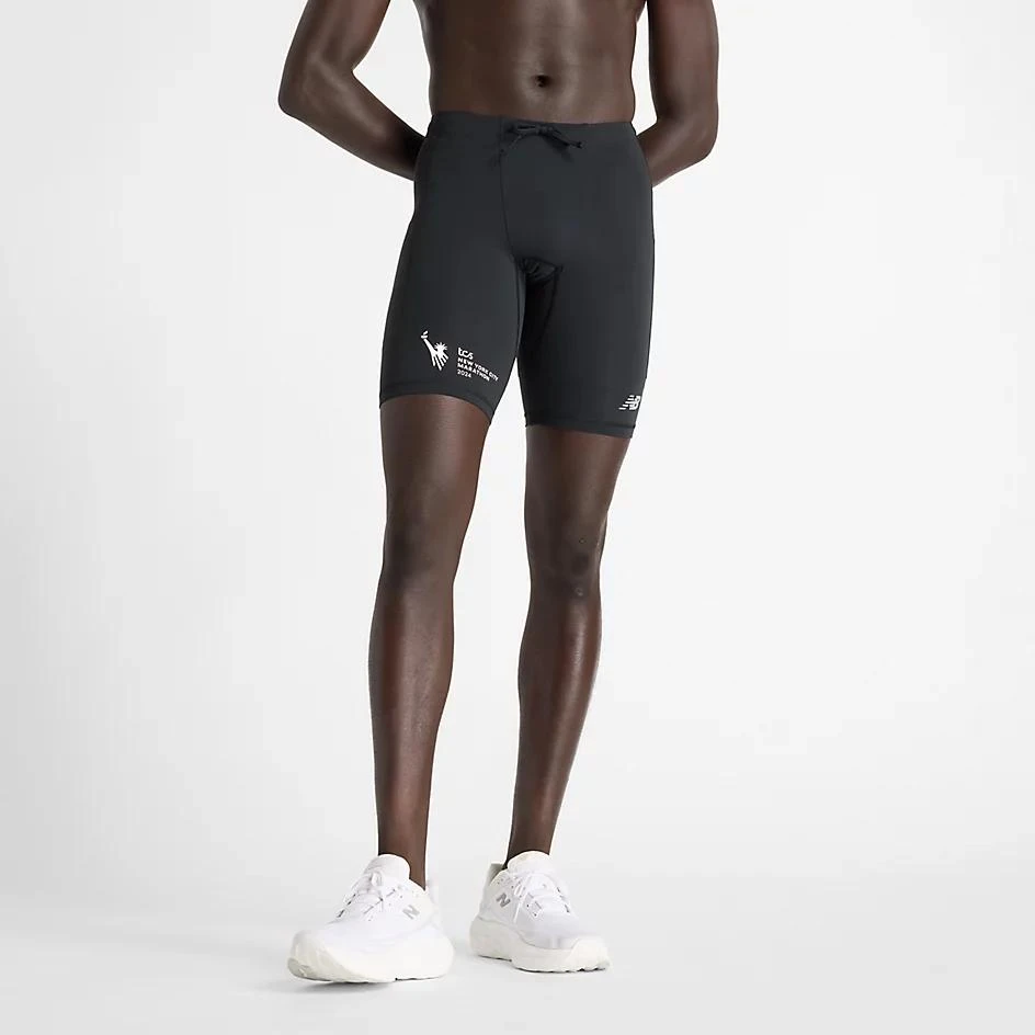 商品[国内直发] New Balance|【瑕疵】NYC Marathon NB Sleek Half Tight 9",价格¥328,第1张图片