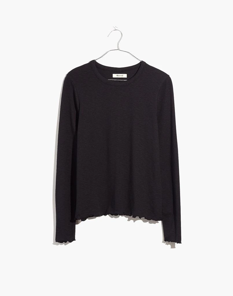 商品Madewell|Long-Sleeve Baby Tee,价格¥143,第4张图片详细描述