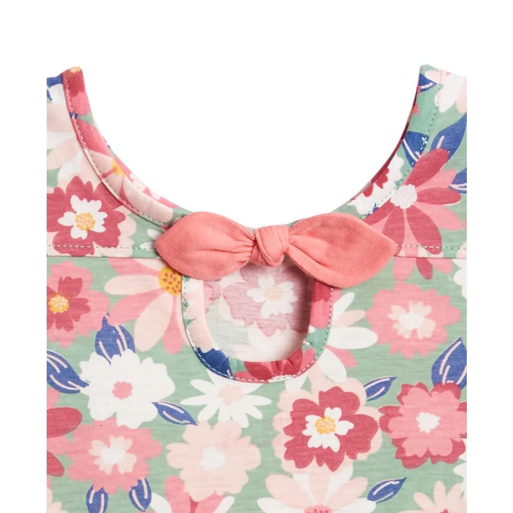 商品Epic Threads|Toddler Girls Short Sleeve Floral Print T-shirt,价格¥61,第3张图片详细描述
