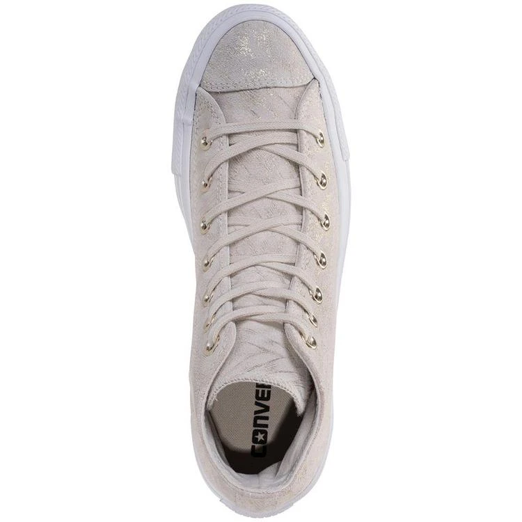 Women's Chuck Taylor Hi Shimmer Casual Sneakers from Finish Line 商品