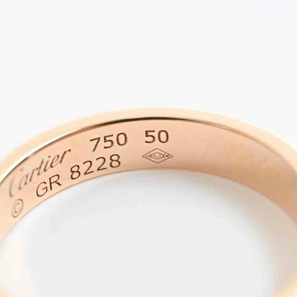 Cartier Love Wedding Band 18K Rose Gold Ring EU 50 商品