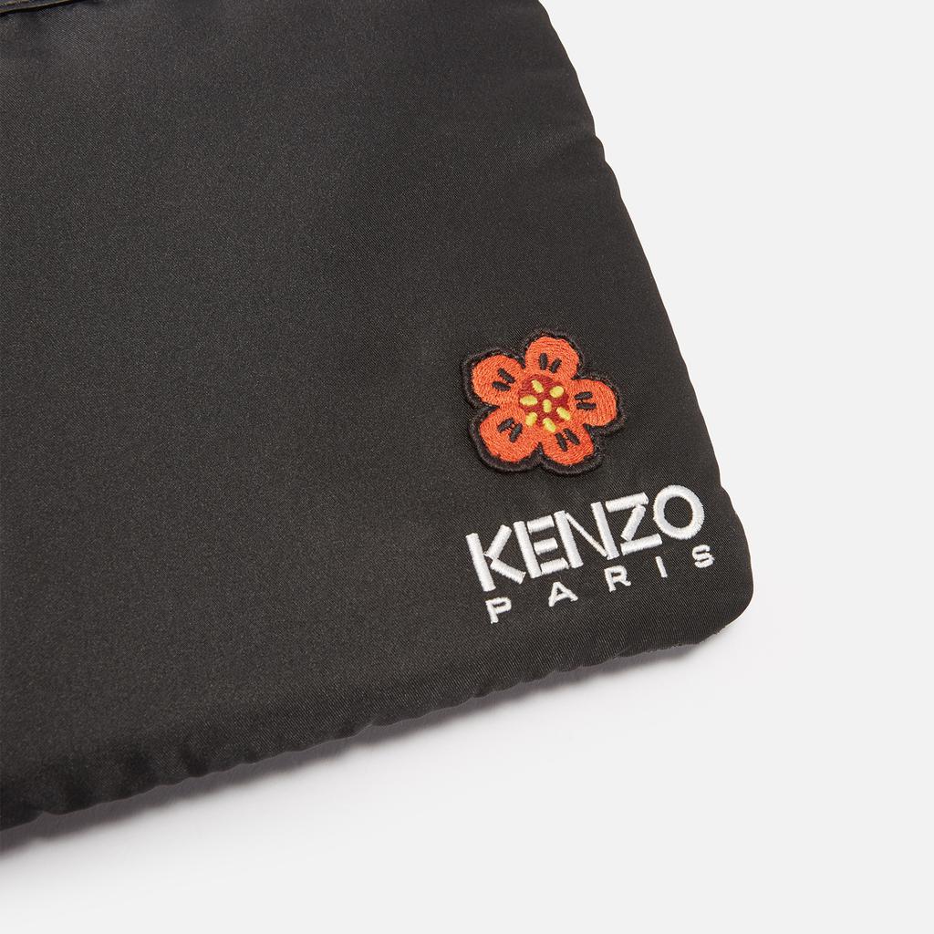 KENZO Logo-Detailed Shell and Mesh Messenger Bag商品第4张图片规格展示