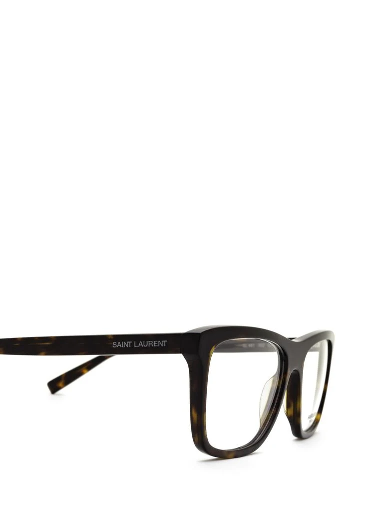 商品Yves Saint Laurent|Saint Laurent Eyewear Sl 481 Dark Havana Glasses,价格¥1568,第3张图片详细描述
