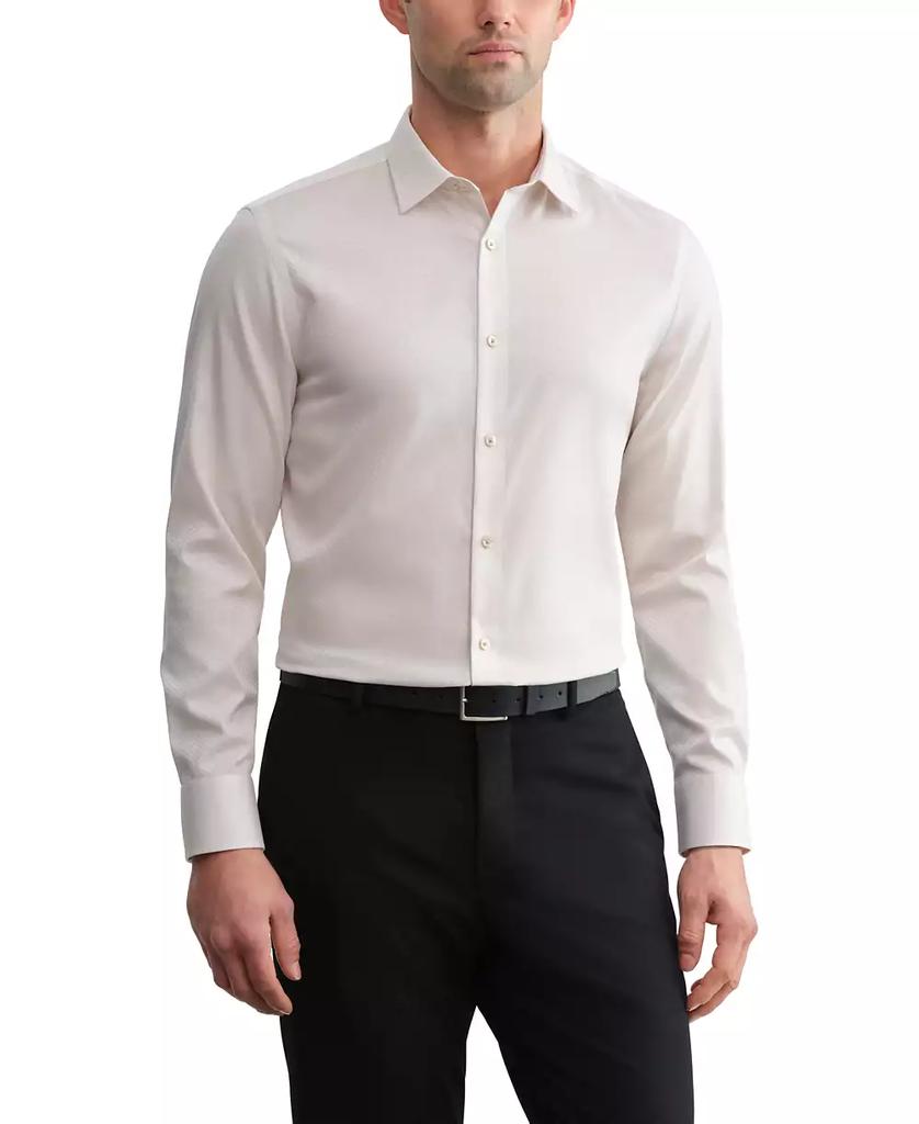 Camisa social de homem refinada cinzenta, corte slim, com botões FTS52 image 2
