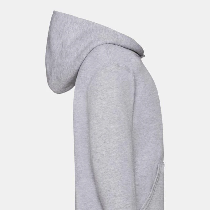 商品The Loom|Fruit Of The Loom Childrens Unisex Hooded Sweatshirt / Hoodie (Heather Grey),价格¥162,第2张图片详细描述