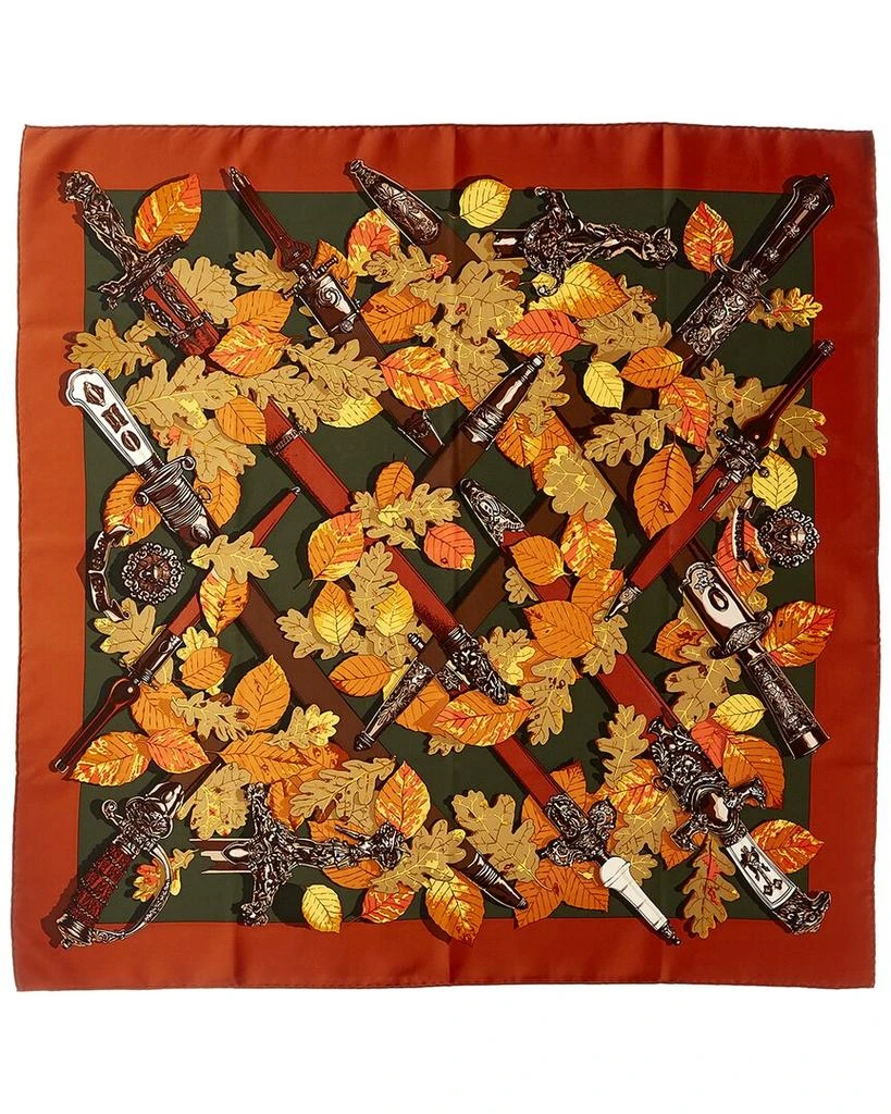 商品[二手商品] Hermes|Hermes "Au Plus Dru," by Vladimir Rybaltchenko Silk Scarf (Authentic Pre-Owned),价格¥2767,第1张图片