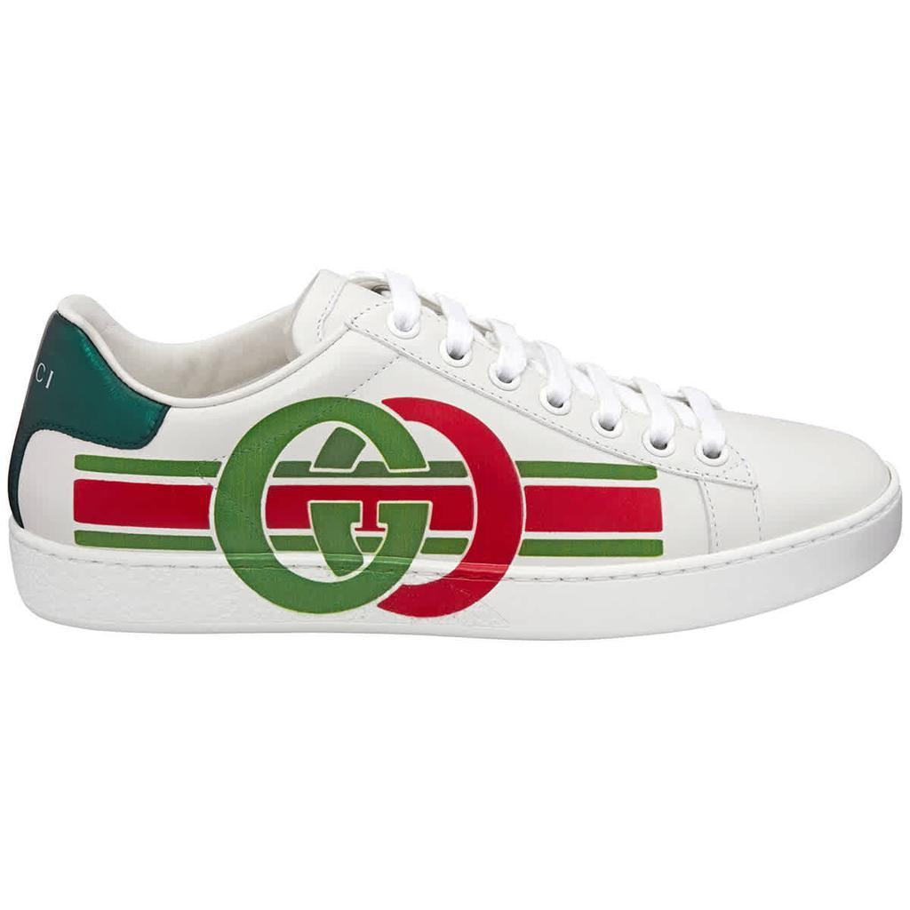 商品Gucci|Ladies Interlocking G Ace Sneakers,价格¥2234,第1张图片